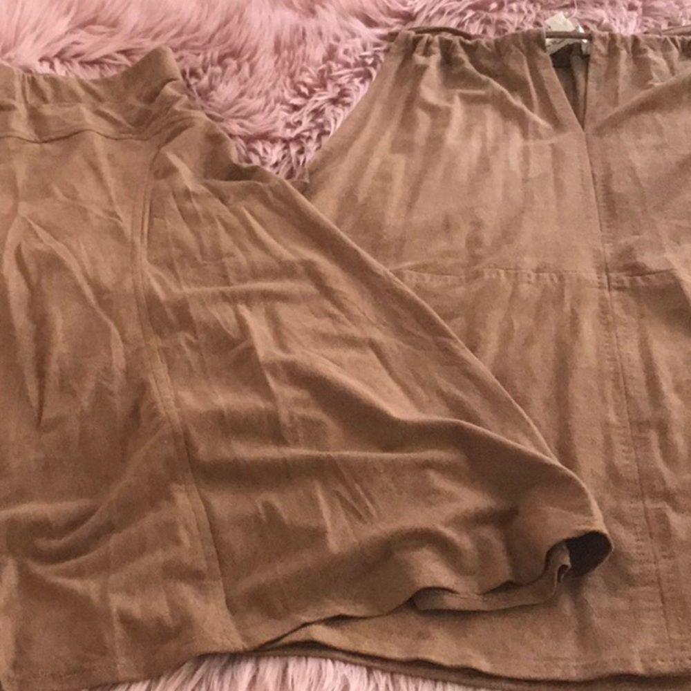 Max studio skirt and tank top